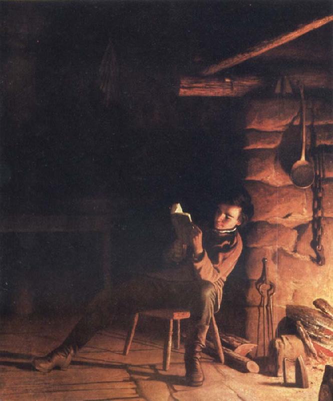Eastman Johnson The Boy Lincoln oil painting picture